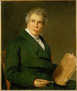 Porträtt av målaren Jacques Louis David, ålder ...