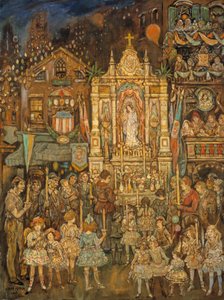 Street Shrine, 1931. av Jerome Myers