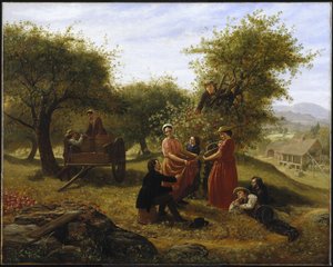 Äppelsamling av Jerome Thompson