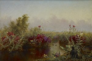 Ankjakt, 1867 av Jerome Thompson