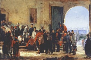 Krimkriget: sjuksköterskan Florence Nightingale på sjukhuset i Scutari i Turkiet 1856