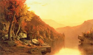 Shawangunk-bergen, höst, 1863