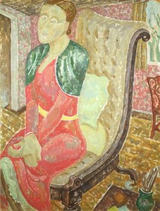 Porträtt av Katherina Dawson Giles (1878-1955), ca 1930