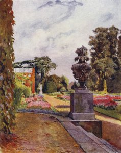 Sion, ser mot Themsen (färg litho) av Jessie MacGregor