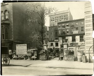 28th St mellan Broadway och Fifth Avenue, ca 1905-18 (foto av gelatinsilver) av Jessie Tarbox Beals