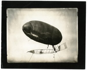 Luftskepp "California Arrow" av Jessie Tarbox Beals