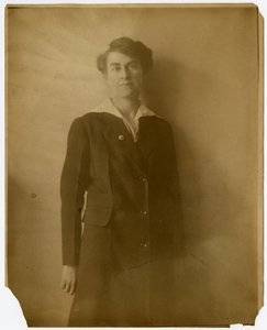 Frances Maule, ca 1905-40 (foto av gelatinsilver) av Jessie Tarbox Beals