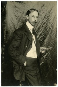Irving Wiles, konstnär, 1906 av Jessie Tarbox Beals