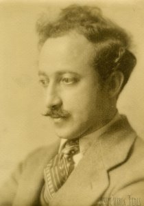 Joseph Auslander, poet, ca 1925-27 (foto av gelatinsilver) av Jessie Tarbox Beals