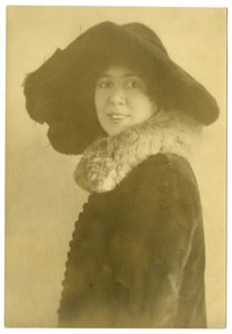 Margaret Widdemer, poet, ca 1915-25 (foto av gelatinsilver) av Jessie Tarbox Beals