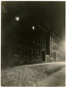 Pinckney St, Boston, Mass, USA, ca 1902-10 (foto av gelatinsilver) av Jessie Tarbox Beals