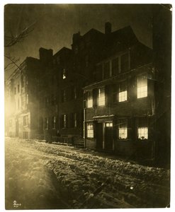 Pinckney Street, Boston, Mass, USA, ca 1902-10 (foto av gelatinsilver) av Jessie Tarbox Beals