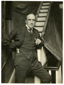 Prins Paul Troubetzkoy, skulptör - av Paris & Moskow, ca 1905-06 (foto av gelatinsilver) av Jessie Tarbox Beals
