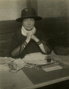 Rachel Crothers, ca 1905-18 av Jessie Tarbox Beals