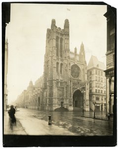St Thomas Church, New York, USA, ca 1905-40 (foto av gelatinsilver) av Jessie Tarbox Beals