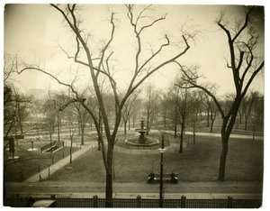 The Common, Boston, USA, ca 1902-10 (foto av gelatinsilver) av Jessie Tarbox Beals