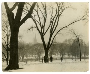 The Common, Boston, USA, ca 1902-10 (foto av gelatinsilver) av Jessie Tarbox Beals