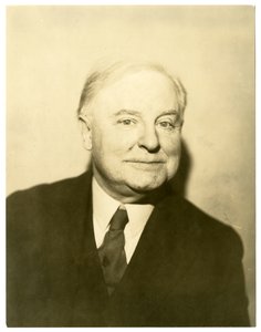 William Allen White, ca 1905-28 (foto av gelatinsilver) av Jessie Tarbox Beals