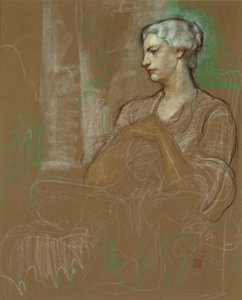 Jessie Wilcox Smith, ca 1930 (pastell på papper) av Jessie Willcox Smith