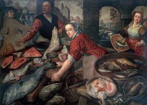 Fiskmarknad. 1570