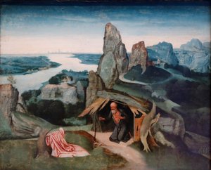 Saint Hieronymus i vildmarken, 1530