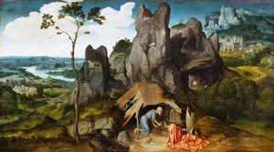 St Hieronymus i öknen