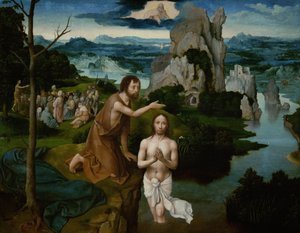 Kristi dop av Joachim Patinir