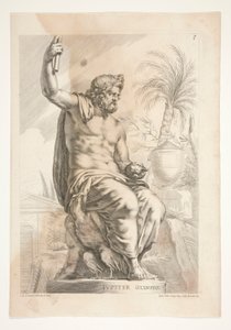 Jupiter Olympius, från Sculpturae Vetis Admirata av Joachim von Sandrart