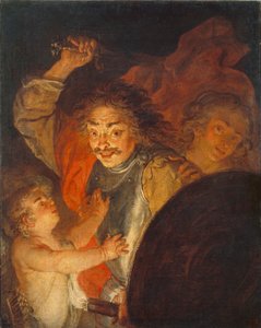 Mars, Venus och Amor Allegori av ilska, c.1630