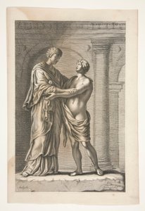 Papirius, från Ancient Sculptures Admired av Joachim von Sandrart