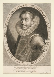 Porträtt av Christophorus Harant av Joachim von Sandrart