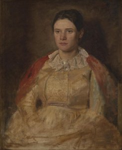 Agnete Skovgaard, född Lange, konstnärens hustru