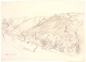 Bergslandskap, Attina av Joakim Frederik Skovgaard