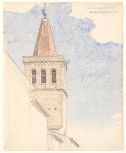Klocktorn i Sansepolcro av Joakim Frederik Skovgaard