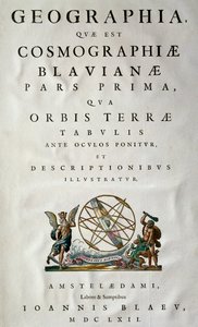 Atlas Maior, sive cosmografphiae Blaviana, atlas av Joan Blaeu (1596-1673) av Joan Blaeu
