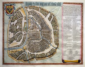 Moskva, volym II, Atlas Maior, av Joan Blaeu (1596-1673), kopparstick, Amsterdam av Joan Blaeu