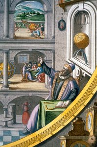 Tycho Brahe, dansk astronom, c1630 av Joan Blaeu