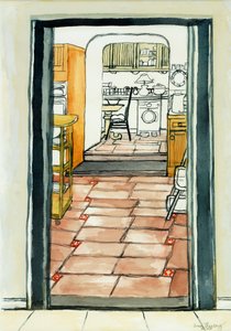 Cynthias Kitchen, 2009, av Joan Thewsey