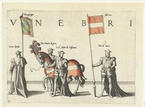 Del av tävlingen, nr 10 Begravningsprocession av kejsar Karl V, 1558 (serietitel)