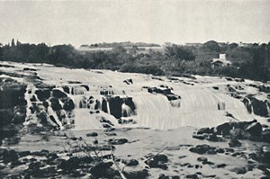 Piracicaba vattenfall, 1895 av Joao Pompe
