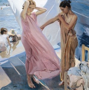 Efter badet av Joaquín Sorolla