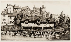 Tvättställen, Vannes (gravyr & torrnål)