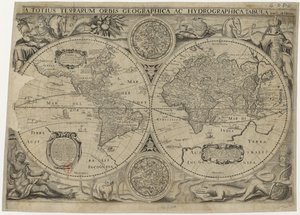 Karta över världen, 1631
