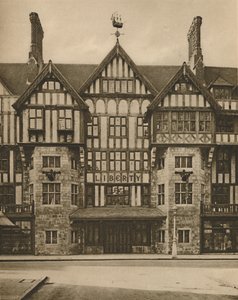 En del av Libertys Tudor Building i Great Marlborough Street, c1935.