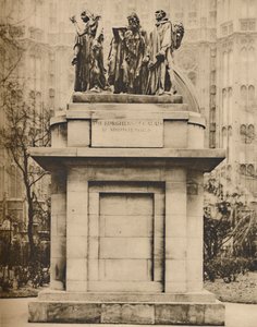 Burghers of Calais i Victoria Tower Gardens, c1935.