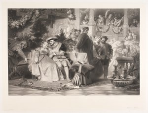 Henrik VIII och Anna Boleyn av Joel Ballin