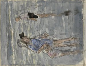 Figurer i havet av Johan Antonie de Jonge
