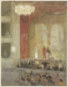 Princesse Schouwburg i Haag under framförandet av Othello