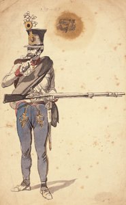 Privat soldat från det ungerska infanteriet, 1835-1849