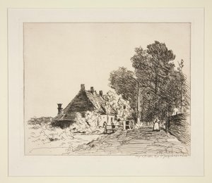 La Nourrice (Sköterskan) av Johan Barthold Jongkind